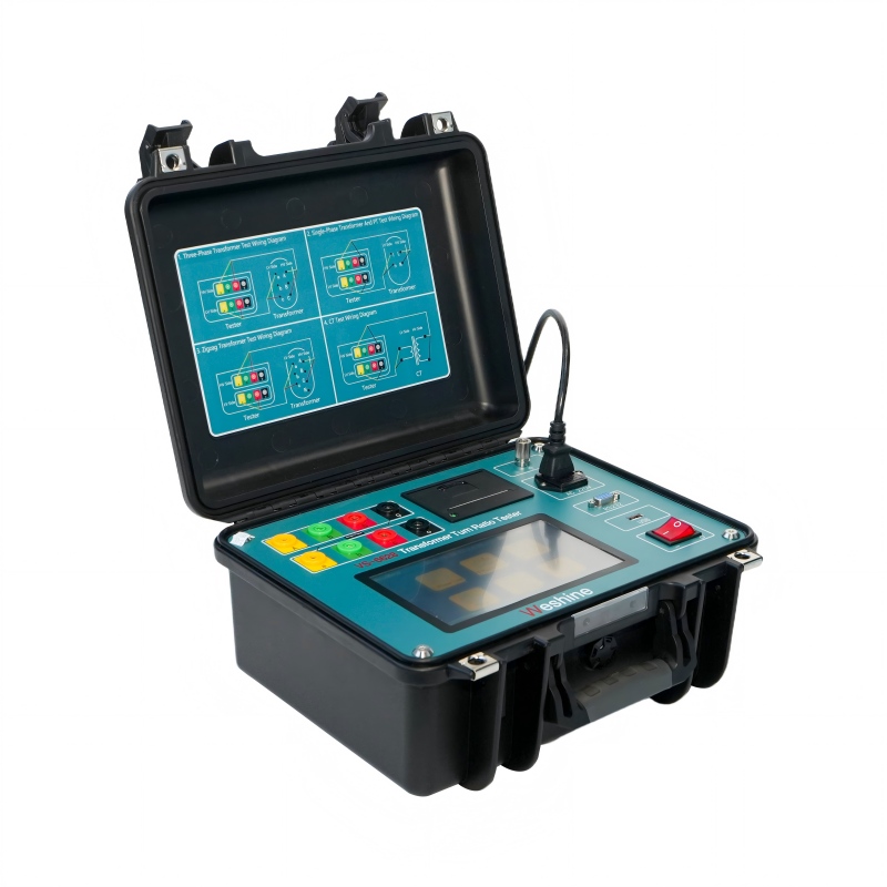 تست نسبت ولتاژ ترانسفورماتور